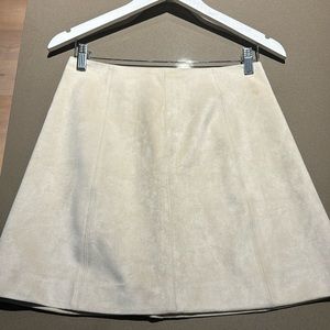 Babaton light cream/ivory skirt
